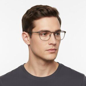 Bottega Veneta Mens Round/Oval Silver Ruthenium Transparent Fashion Designer